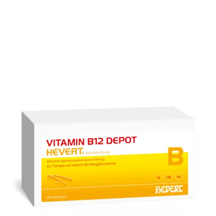 Leistungsfähig und vital mit Vitamin B12 Depot Hevert 100 Ampullen